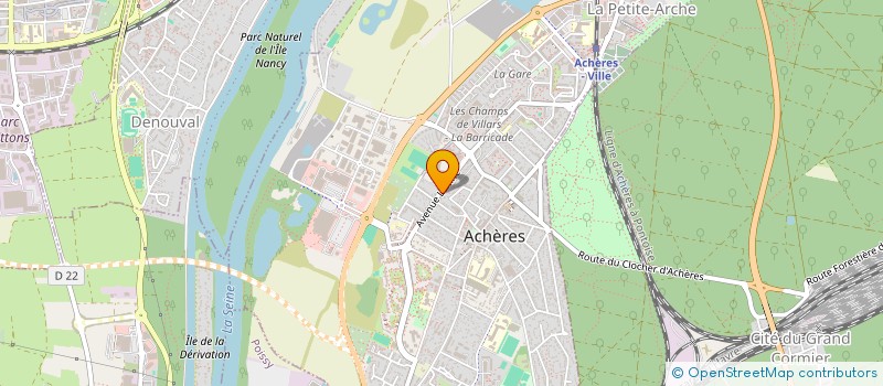 localisation de l'entreprise MONSIEUR MARVIN ROBLES  ACHERES