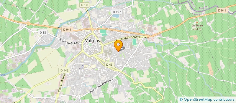 localisation de l'entreprise MONSIEUR MARVIN ROUX à VALREAS