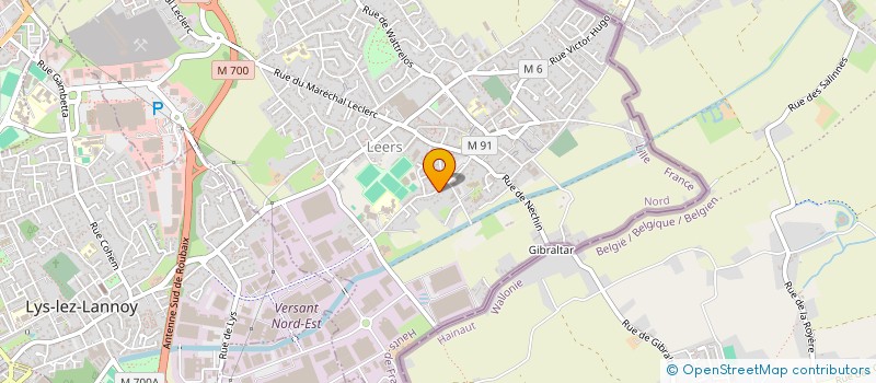 localisation de l'entreprise MONSIEUR MARVIN SABRE  LEERS