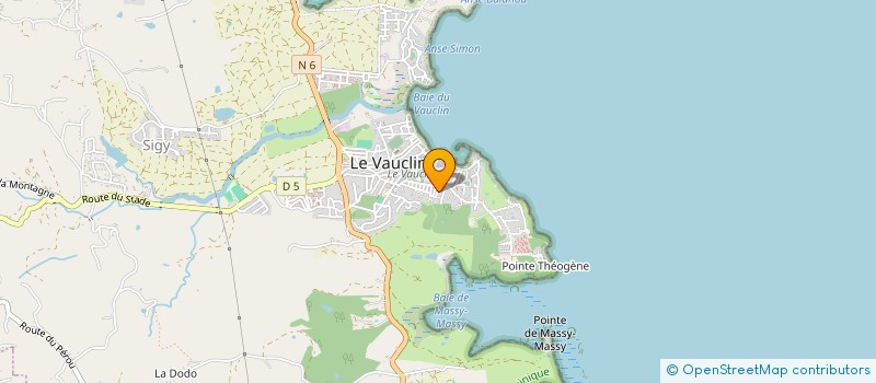 localisation de l'entreprise MONSIEUR MARVIN SAE  LE VAUCLIN