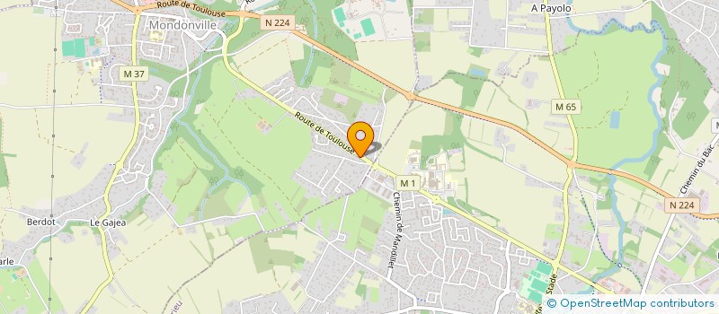 localisation de l'entreprise MONSIEUR MARVIN SALGADO DINIS FONTES  MONDONVILLE