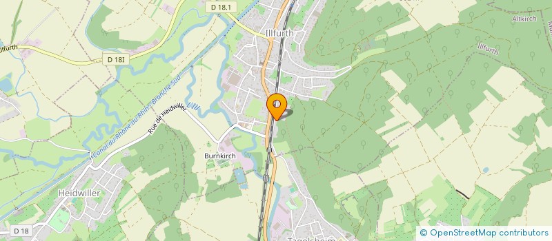 localisation de l'entreprise MONSIEUR MARVIN SCHUMACHER  ILLFURTH