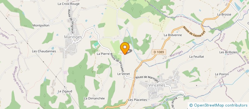 localisation de l'entreprise MONSIEUR MARVIN TRIOMPHE  MARINGES