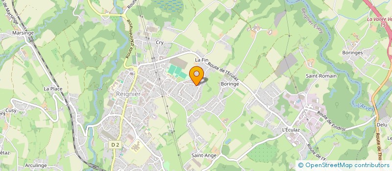 localisation de l'entreprise MONSIEUR MARVIN VEBOBE à REIGNIER-ESERY