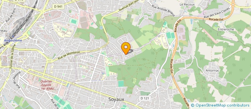 localisation de l'entreprise MONSIEUR MARVIN VEGA  SOYAUX