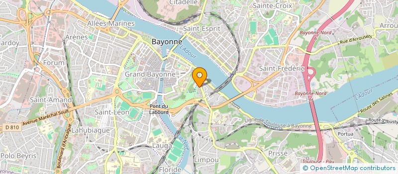 localisation de l'entreprise MONSIEUR MARVIN VIS à BAYONNE