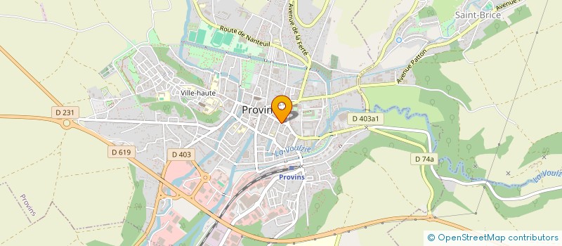 localisation de l'entreprise MONSIEUR MARVIN WACQUIN  PROVINS