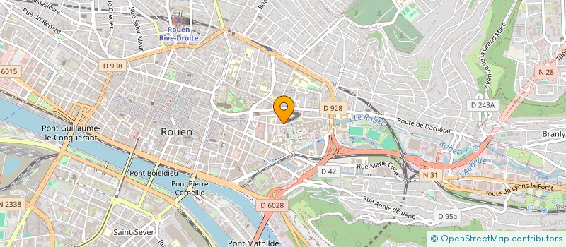 localisation de l'entreprise MONSIEUR MARVINE JOLY  ROUEN