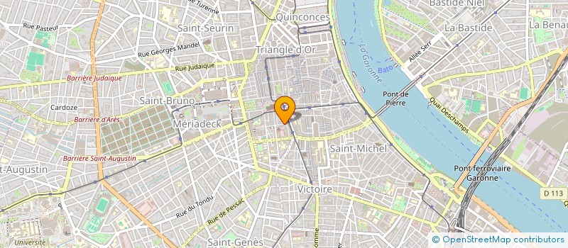 localisation de l'entreprise MONSIEUR MARVIS DEEBLE  BORDEAUX