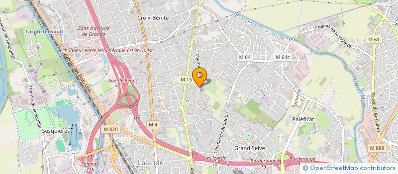 localisation de l'entreprise MONSIEUR MARVYN BIELSA à TOULOUSE