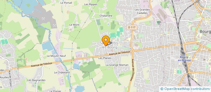 localisation de l'entreprise MONSIEUR MARVYN GUY à SAINT-DENIS-LES-BOURG