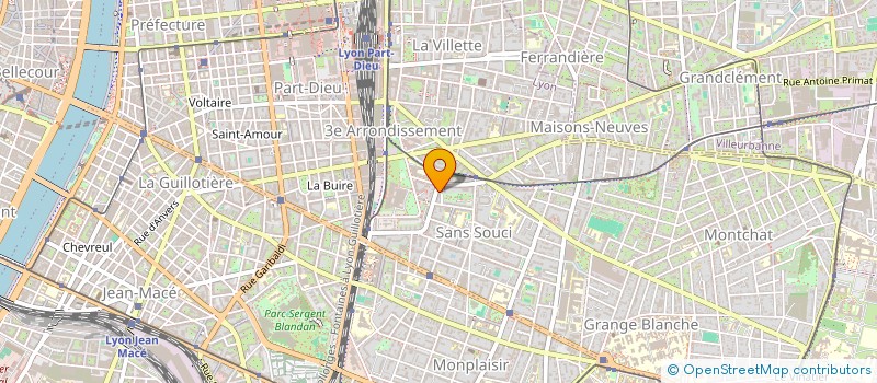 localisation de l'entreprise MONSIEUR MARVYN MARECHAL  LYON