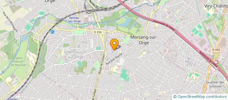 localisation de l'entreprise MONSIEUR MARVYN NEMRI  MORSANG-SUR-ORGE