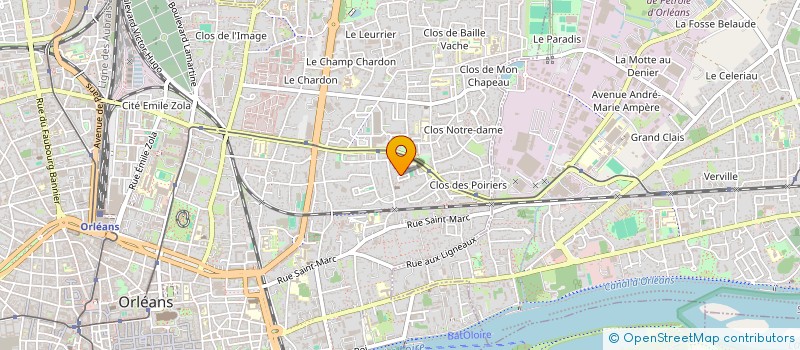 localisation de l'entreprise MONSIEUR MARWAN AMANZOU à ORLEANS