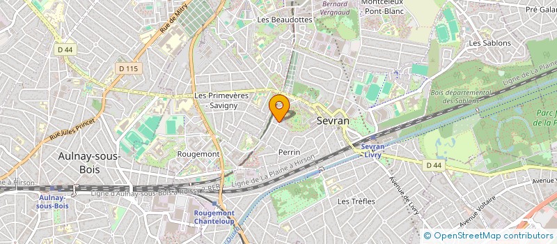 localisation de l'entreprise MONSIEUR MARWAN AMMAR à SEVRAN