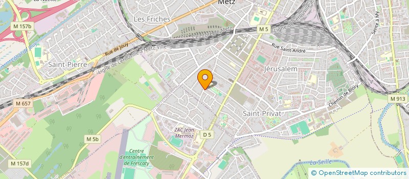 localisation de l'entreprise MONSIEUR MARWAN BACCOUCH  MONTIGNY-LES-METZ