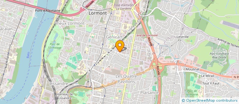 localisation de l'entreprise MONSIEUR MARWAN BARHOUMI à LORMONT
