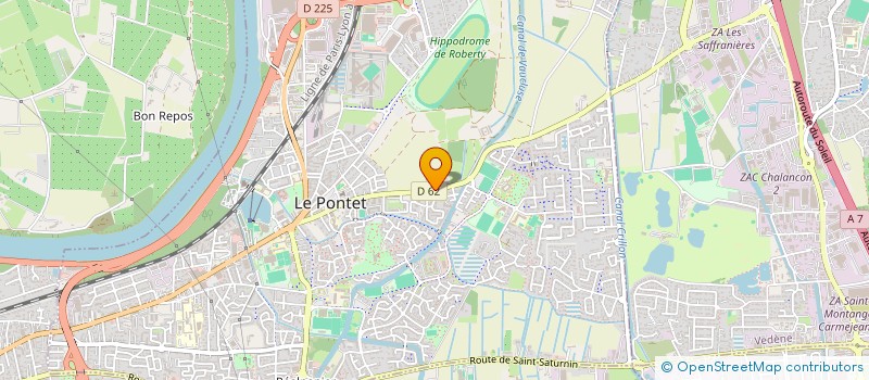 localisation de l'entreprise MONSIEUR MARWAN BEN AMER  LE PONTET