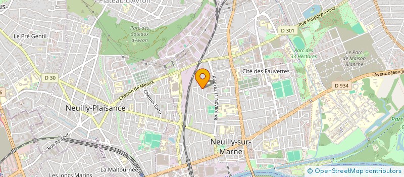 localisation de l'entreprise MONSIEUR MARWAN BEN HAJ à NEUILLY-SUR-MARNE