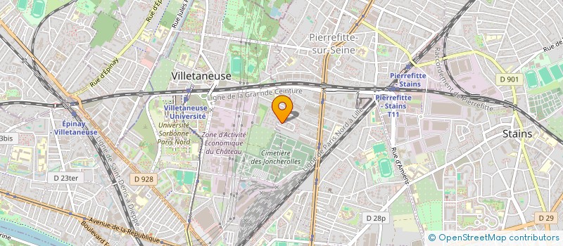 localisation de l'entreprise MONSIEUR MARWAN BEN ZID  SAINT-DENIS