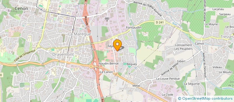 localisation de l'entreprise MONSIEUR MARWAN BENAMAR  ARTIGUES-PRES-BORDEAUX