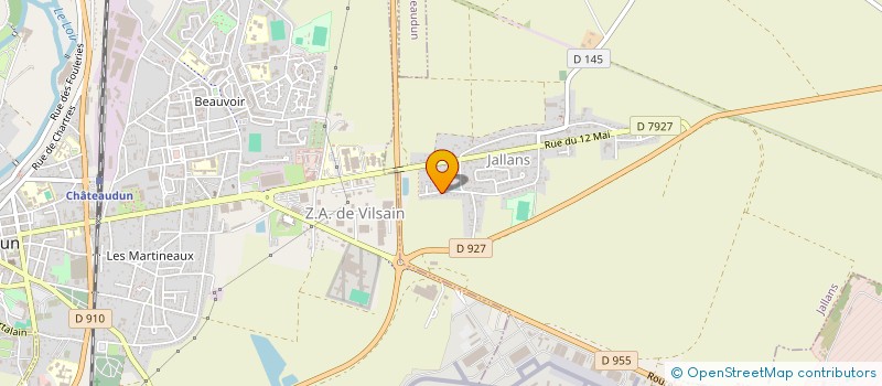 localisation de l'entreprise MONSIEUR MARWAN BENELFAKIR à JALLANS