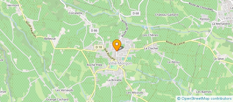 localisation de l'entreprise MONSIEUR MARWAN BENNAOUI à VILLIE-MORGON