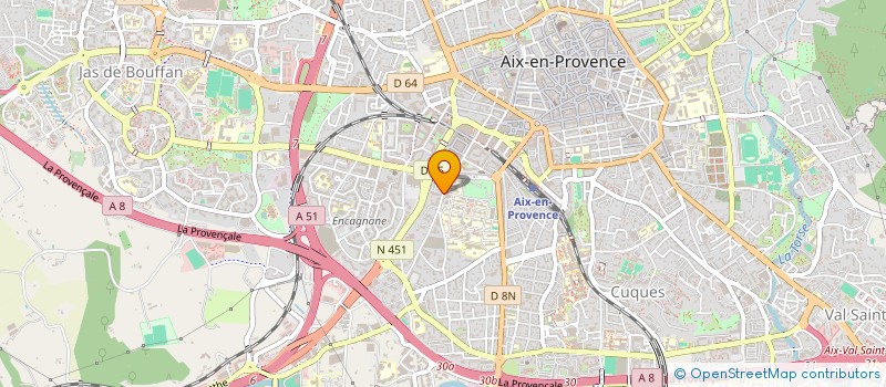 localisation de l'entreprise MONSIEUR MARWAN BOUANANI à AIX-EN-PROVENCE