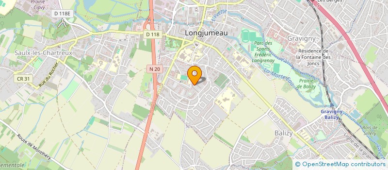 localisation de l'entreprise MONSIEUR MARWAN BOULAHTAR à LONGJUMEAU