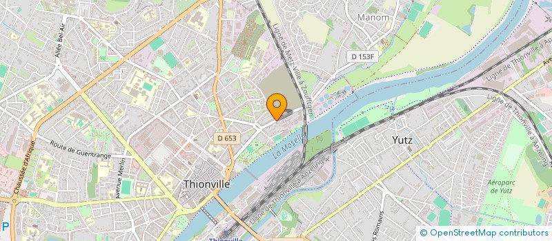 localisation de l'entreprise MONSIEUR MARWAN DEHAR  THIONVILLE