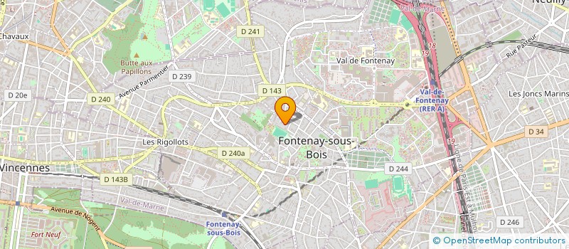 localisation de l'entreprise MONSIEUR MARWAN EL MEKKAOUI à FONTENAY-SOUS-BOIS