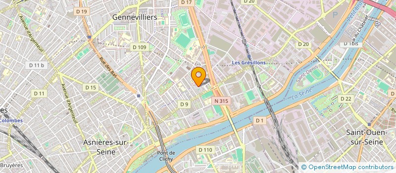 localisation de l'entreprise MONSIEUR MARWAN ELOHANN ELIJ LACLUSSE à GENNEVILLIERS