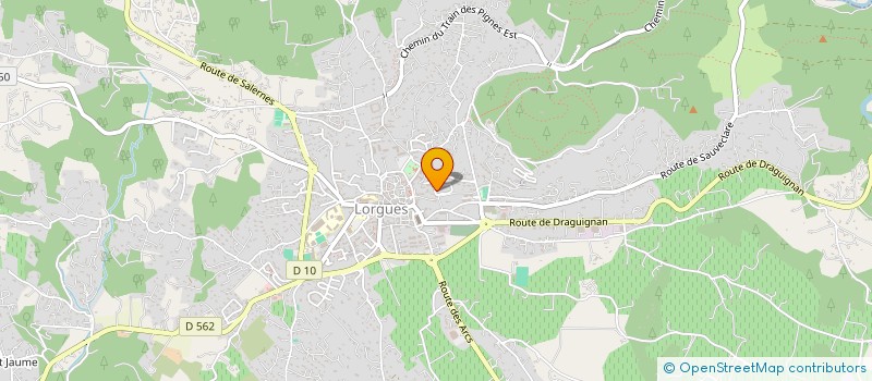 localisation de l'entreprise MONSIEUR MARWAN ELYAOUTI  LORGUES