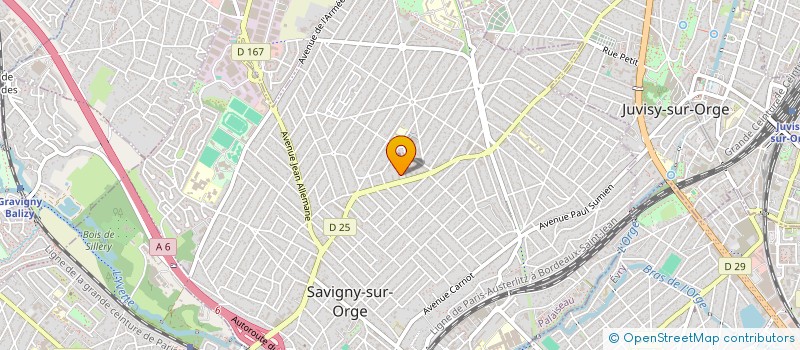 localisation de l'entreprise MONSIEUR MARWAN ERRAMI à SAVIGNY-SUR-ORGE
