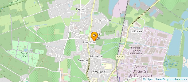 localisation de l'entreprise MONSIEUR MARWAN JBARI à BLANQUEFORT