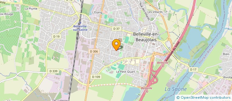 localisation de l'entreprise MONSIEUR MARWAN JENDI  BELLEVILLE-EN-BEAUJOLAIS