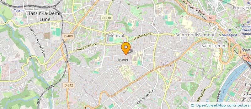 localisation de l'entreprise MONSIEUR MARWAN JOLY à LYON