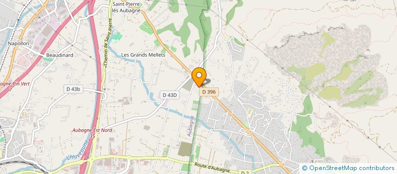 localisation de l'entreprise MONSIEUR MARWAN LAHOUEL à AUBAGNE