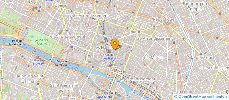 localisation de l'entreprise MONSIEUR MARWAN LEULLIER  PARIS