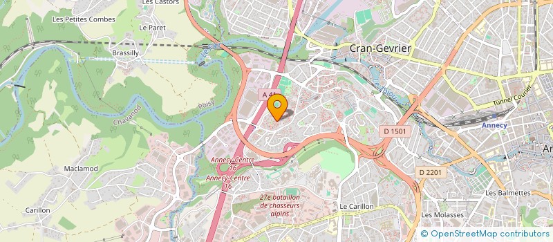 localisation de l'entreprise MONSIEUR MARWAN MAKHLOUF  ANNECY