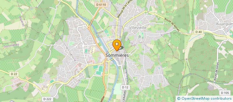 localisation de l'entreprise MONSIEUR MARWAN MOHAMEDI  SOMMIERES