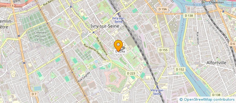 localisation de l'entreprise MONSIEUR MARWAN MSADDAK  IVRY-SUR-SEINE