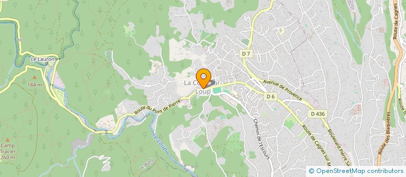 localisation de l'entreprise MONSIEUR MARWAN NAJJAR à LA COLLE-SUR-LOUP