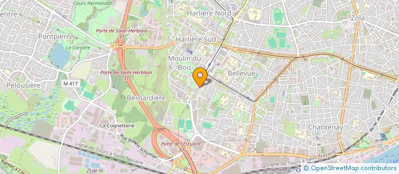 localisation de l'entreprise MONSIEUR MARWAN NAKAD à NANTES