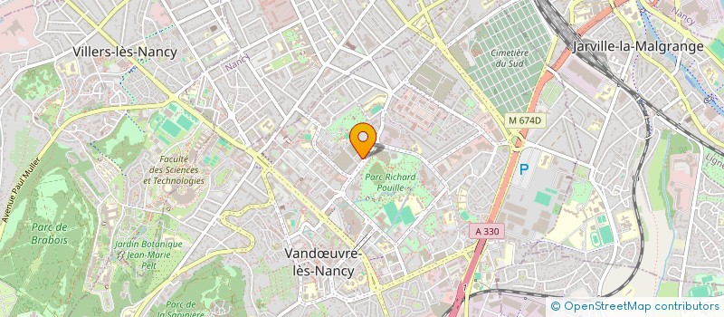 localisation de l'entreprise MONSIEUR MARWAN NASRI  VANDUVRE-LES-NANCY