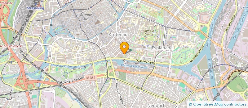 localisation de l'entreprise MONSIEUR MARWAN NAZRATI à STRASBOURG
