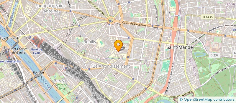 localisation de l'entreprise MONSIEUR MARWAN SENTENAC  PARIS