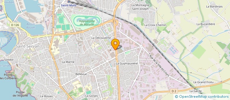 localisation de l'entreprise MONSIEUR MARWAN SETITA  SAINT-MALO