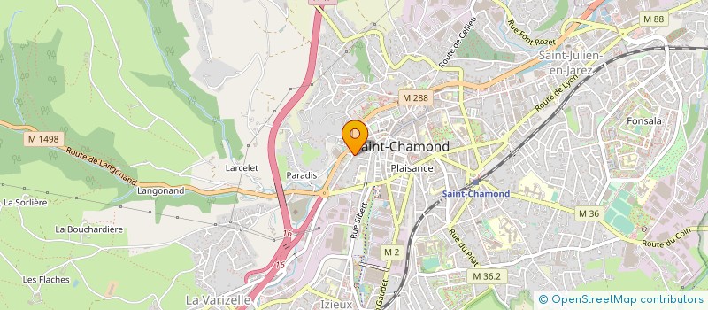 localisation de l'entreprise MONSIEUR MARWAN SOULA à SAINT-CHAMOND