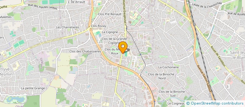localisation de l'entreprise MONSIEUR MARWAN TIZZAOUI  ORLEANS